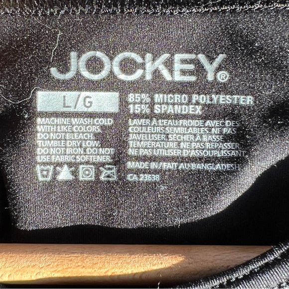 Jockey thermal top for women size large black top, winter base layer top, NWOT - Picture 5 of 5